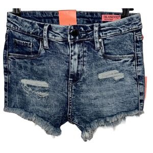 NEW BLANK NYC Girls Denim Shorts The Mini Lenox Size 14 *MSRP $40